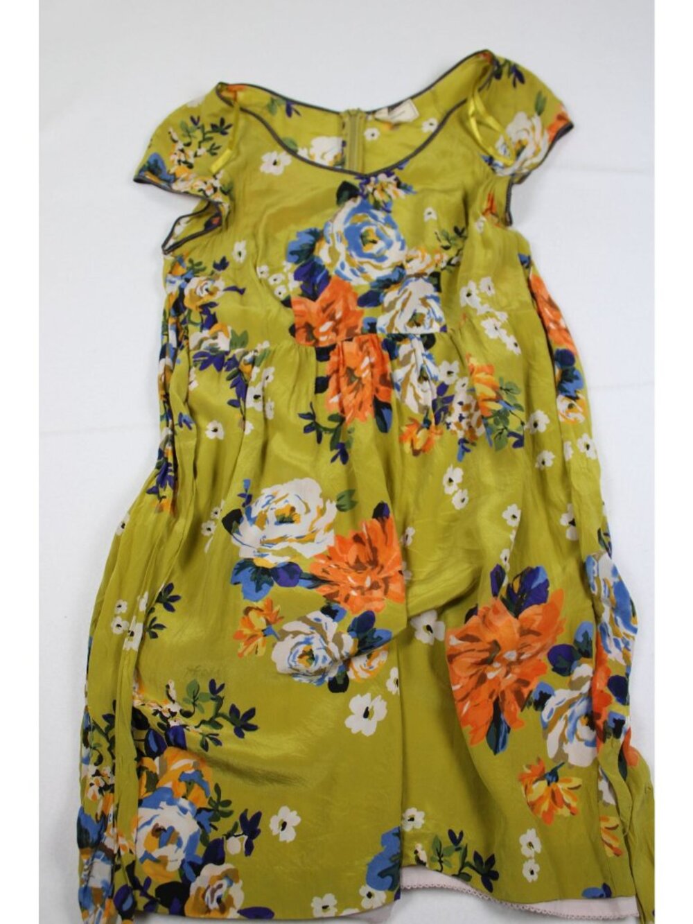 Moulinette Soeurs Floral Cap Sleeve Dress Size 12